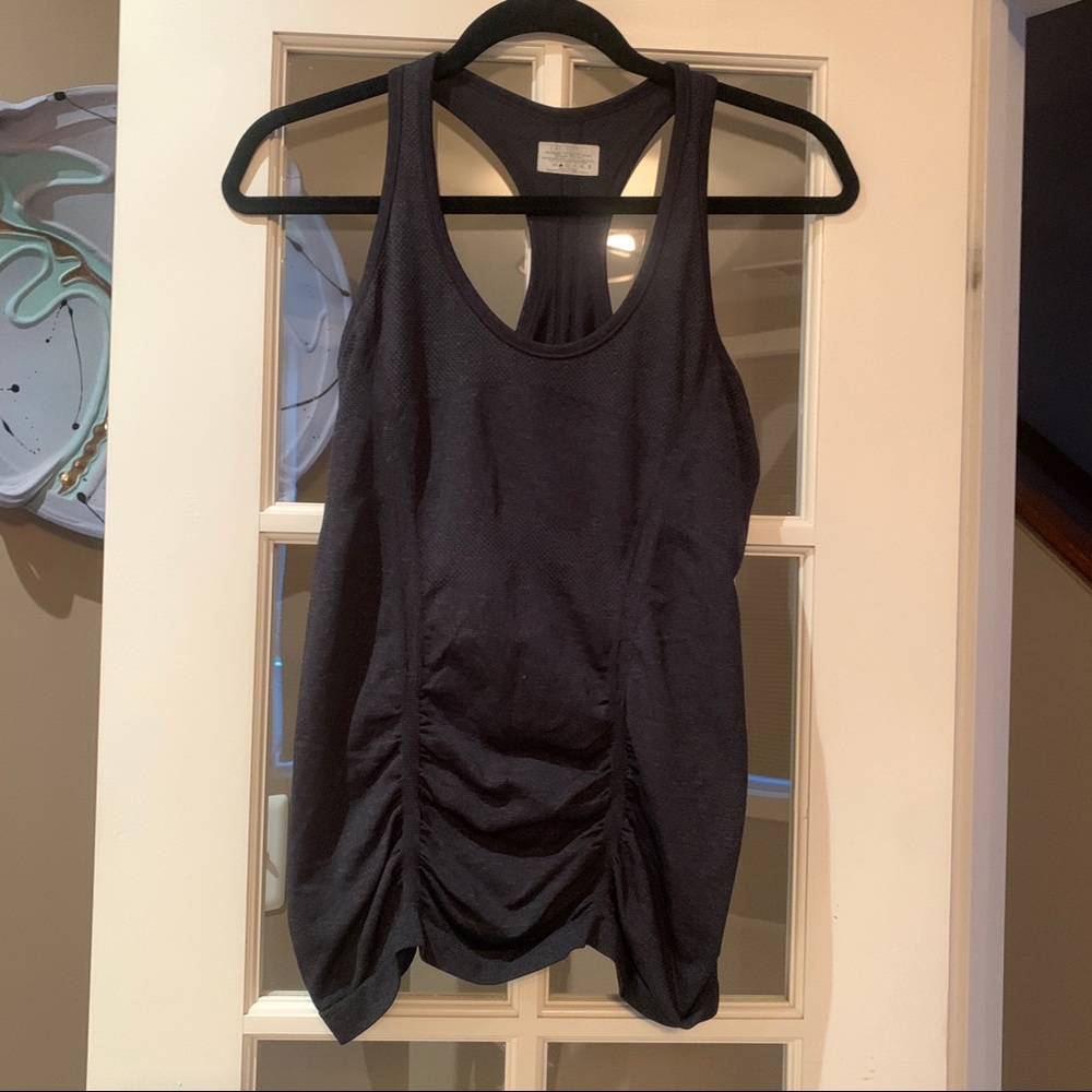 Athletes gray athletic tank top size small
